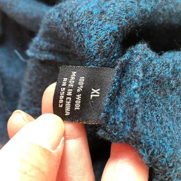 100% Wool Women Jacket Size Xl - Picture 9 of 10